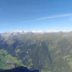 Flugwegposition um 14:16:03: Aufgenommen in der Nähe von 39030 Vintl, Südtirol, Italien in 2422 Meter